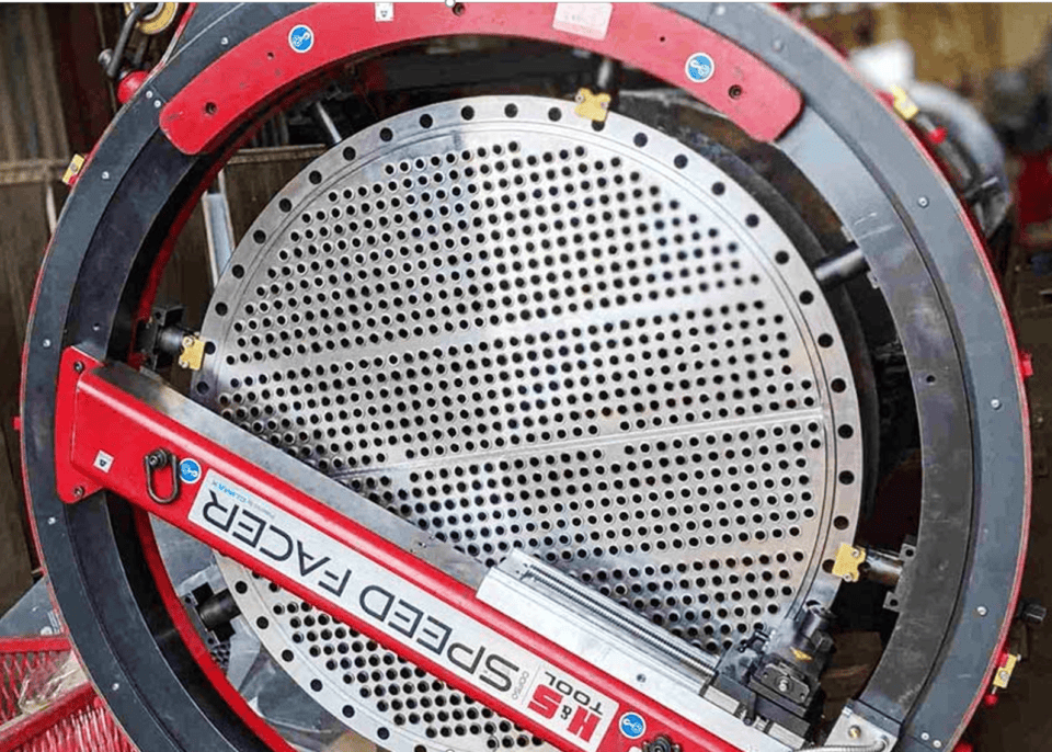 klinger united kingdom on site machining machine speed facer