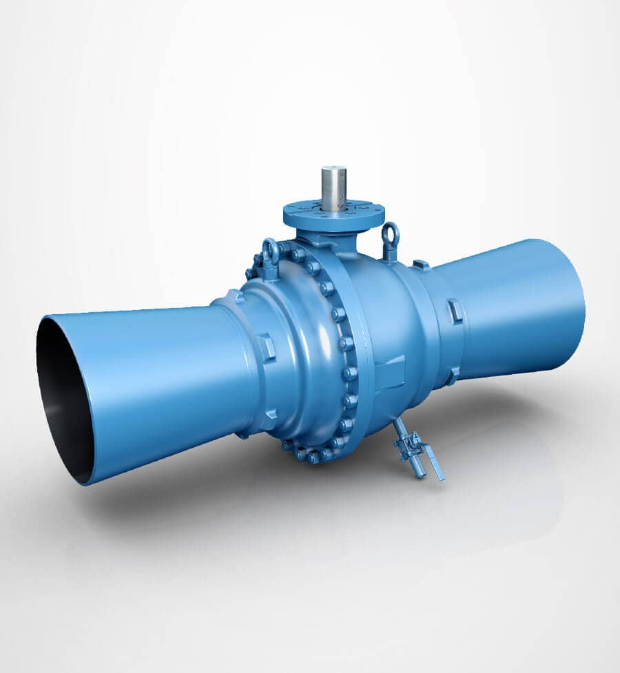 blue ballostar KHI ball valve