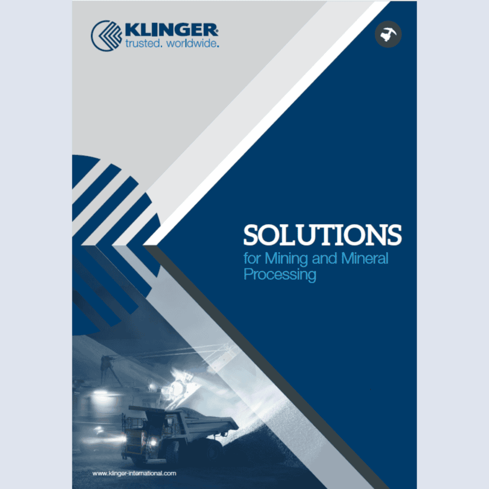 KLINGER mining brochure front page