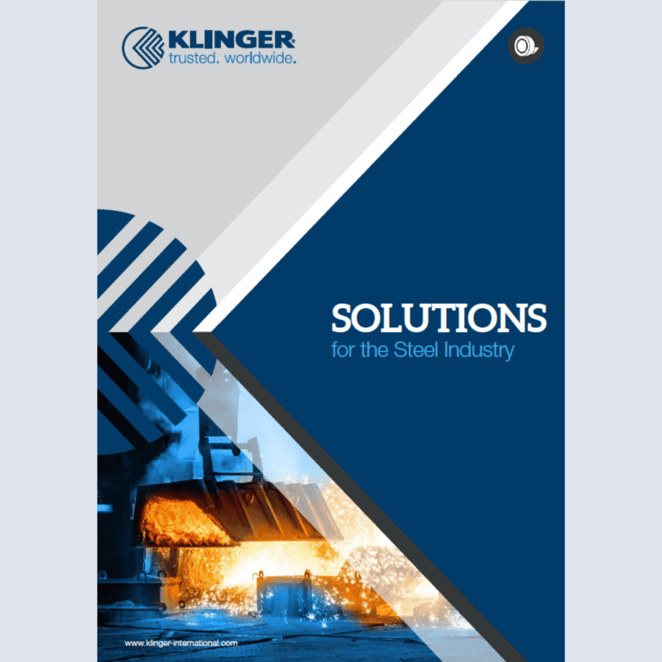 KLINGER steel - brochure front page