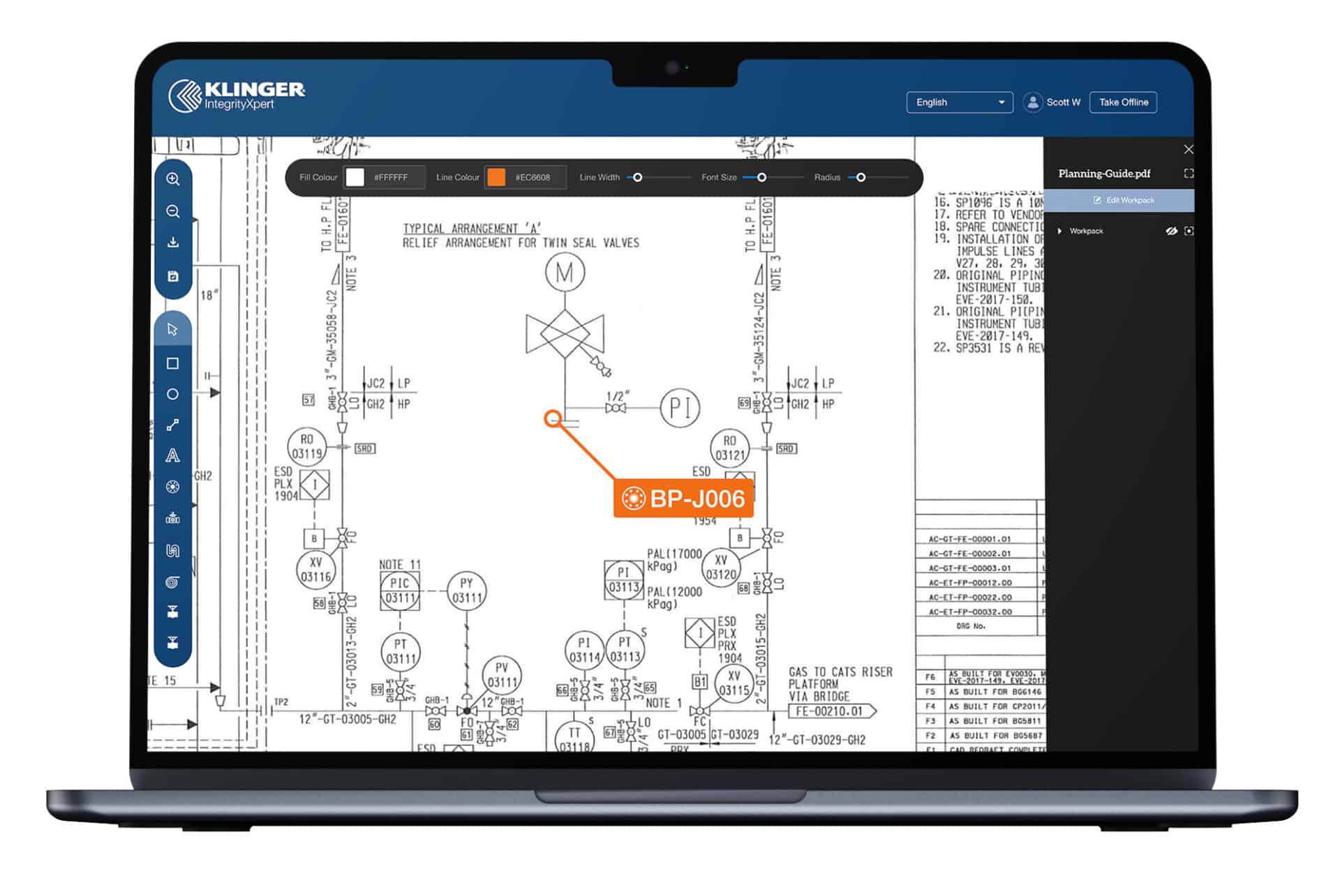 KLINGER IntegrityXpert flange management software
